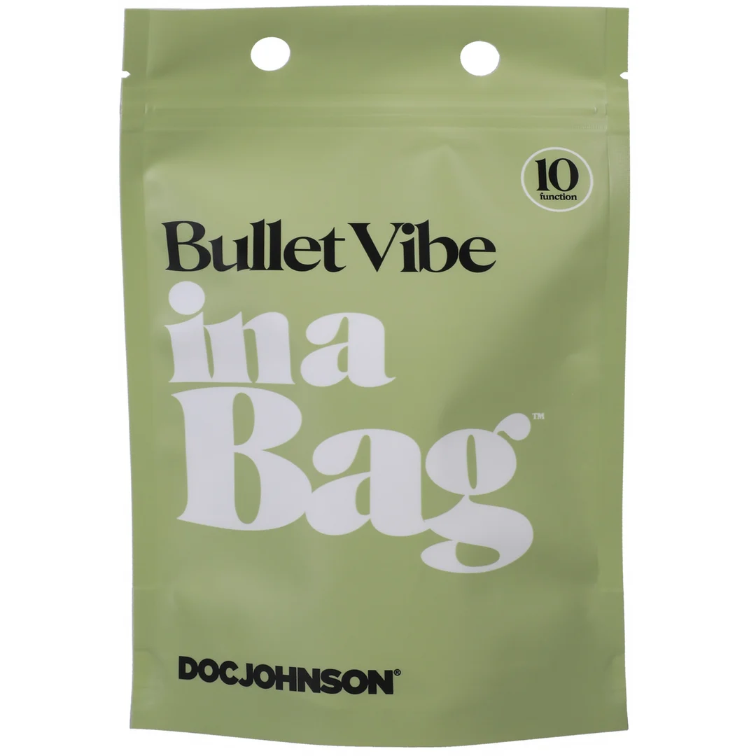 Bulletvibrator mit 10 Vibrationsstufen und leisem Motor, Doc Johnson – Bild 1
