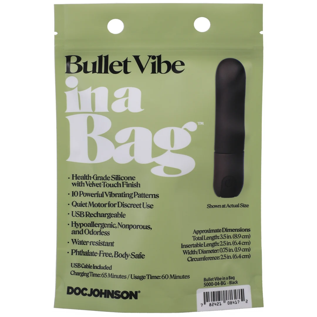Bulletvibrator mit 10 Vibrationsstufen und leisem Motor, Doc Johnson – Bild 2