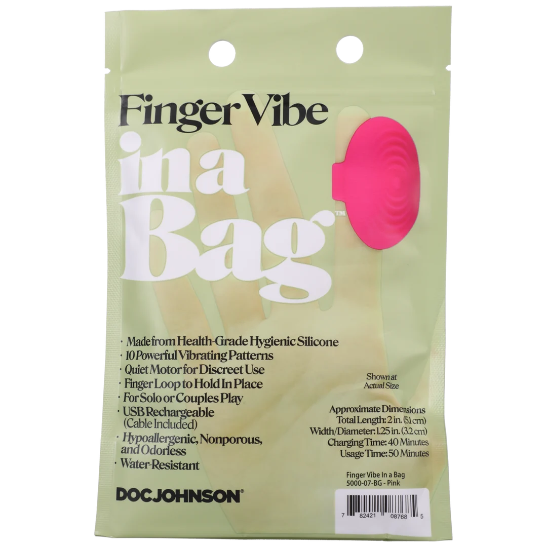 Doc Johnson Finger Vibe in Rosa – Bild 2