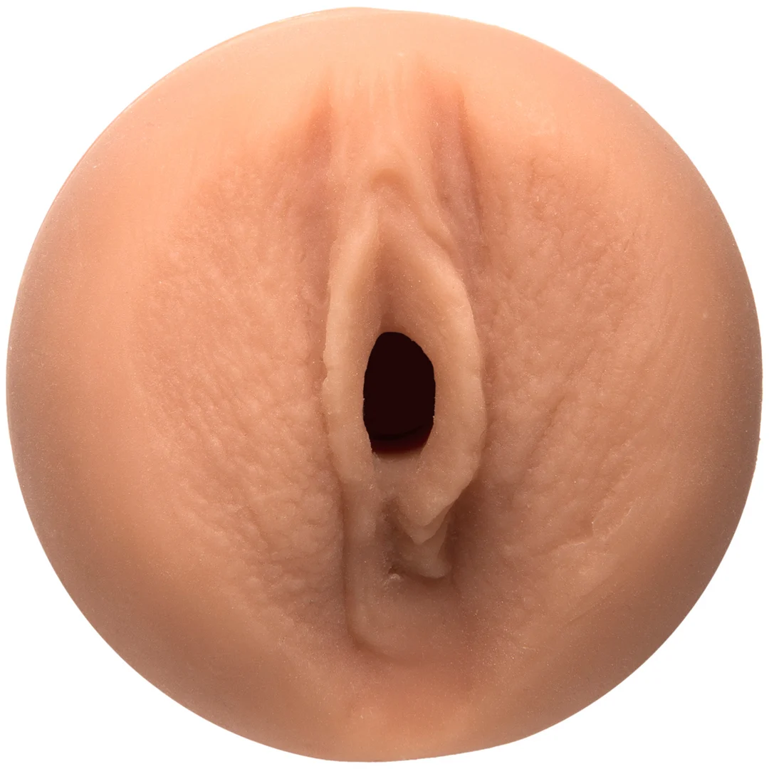 Vaginalmasturbator mit Druckplatte – Ultraskyn Masturbator mit Pussy Struktur – Bild 6