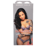 Vaginalmasturbator mit einstellbarer Saugkraft – Honey Gold – Bild 2