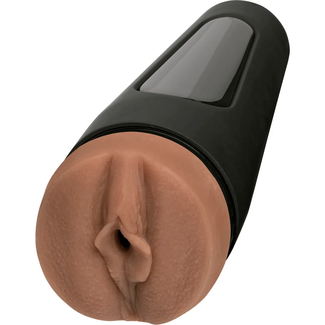 Vaginalmasturbator mit einstellbarer Saugkraft – Honey Gold – Bild 4