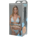 Vaginalmasturbator mit verstellbarer Saugkappe – Vanille – Bild 3