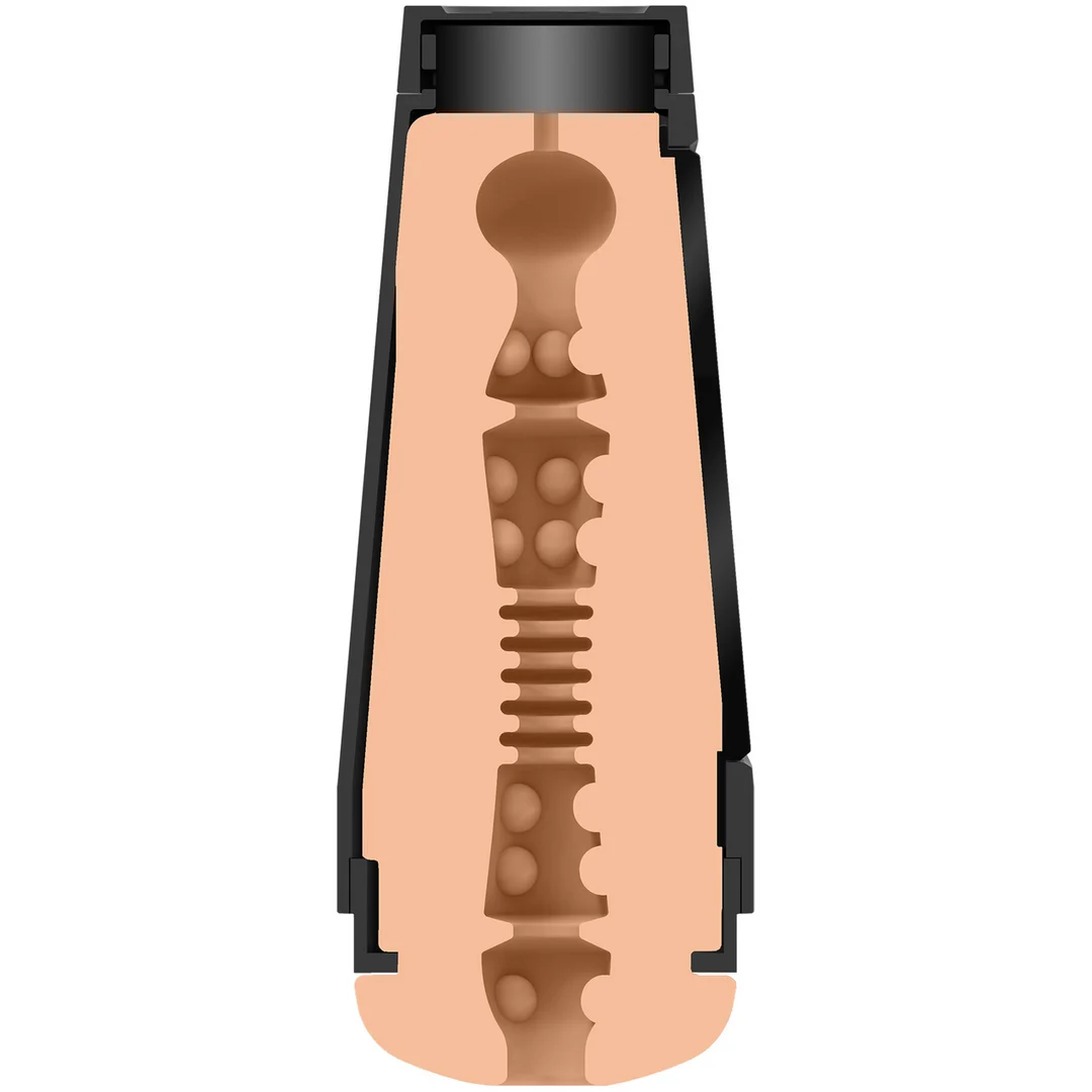 Vaginalmasturbator mit verstellbarem Saugnapf – ULTRASKYN Pussy Masturbator – Bild 5