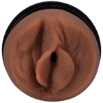 Vaginal Masturbator mit realistischer Textur in Caramel – Bild 5