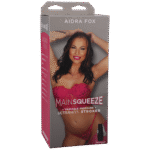 Vaginal Masturbator mit realistischer Textur in Caramel