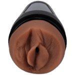 Vaginal Masturbator mit realistischer Textur in Caramel – Bild 4