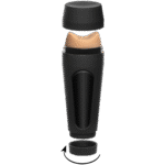 Vaginalmasturbator mit angenehm warmem Material – Vanilla – Bild 5