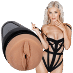 Vaginalmasturbator mit angenehm warmem Material – Vanilla – Bild 6