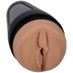 Vaginalmasturbator mit angenehm warmem Material – Vanilla – Bild 3