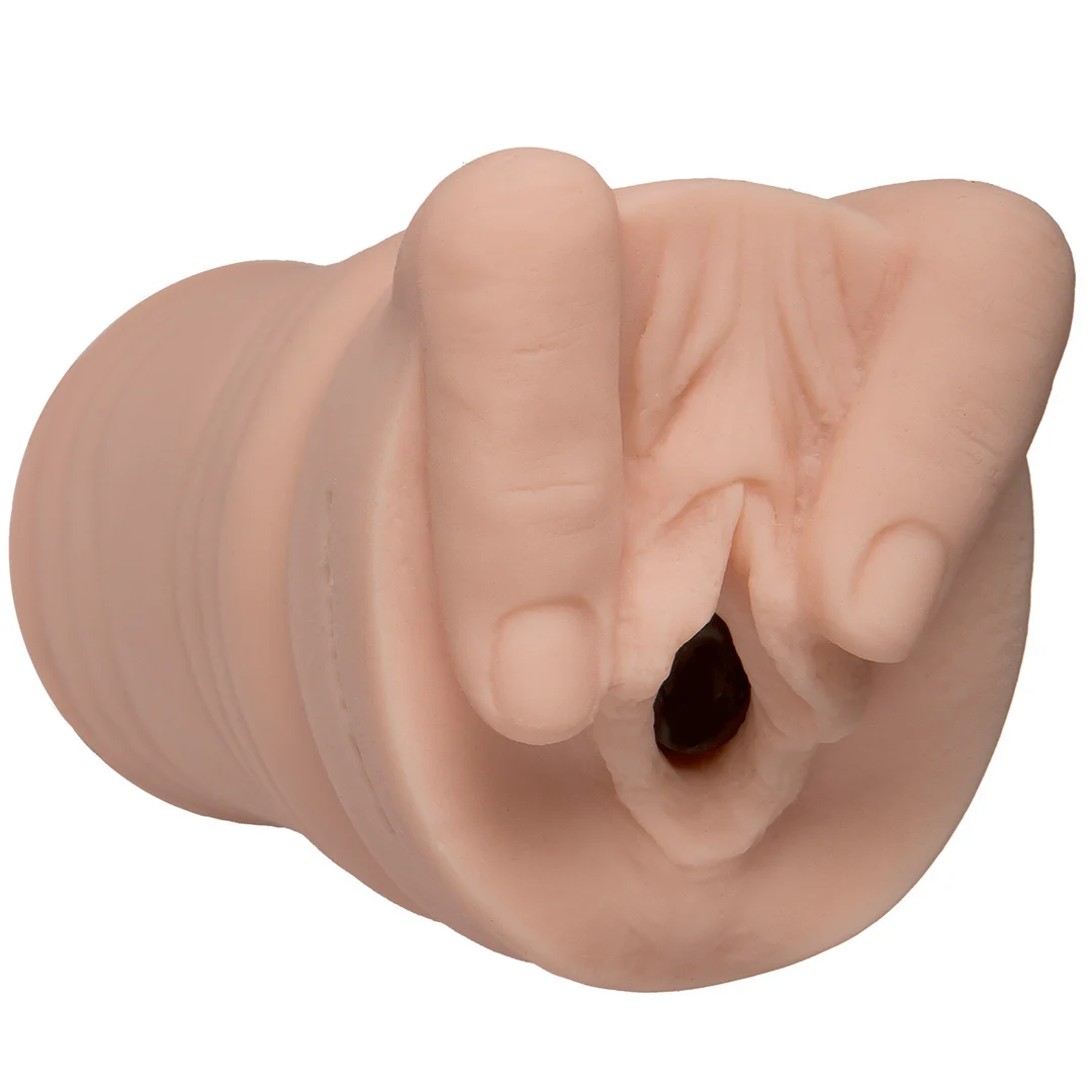 Vagina Masturbator aus antibakteriellem Material – ULTRASKYN Pocket Pussy Masturbator – Bild 4