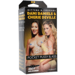 Vaginalmasturbator mit Plüsch Innenfutter – Pocket Pussy und Anal Masturbator