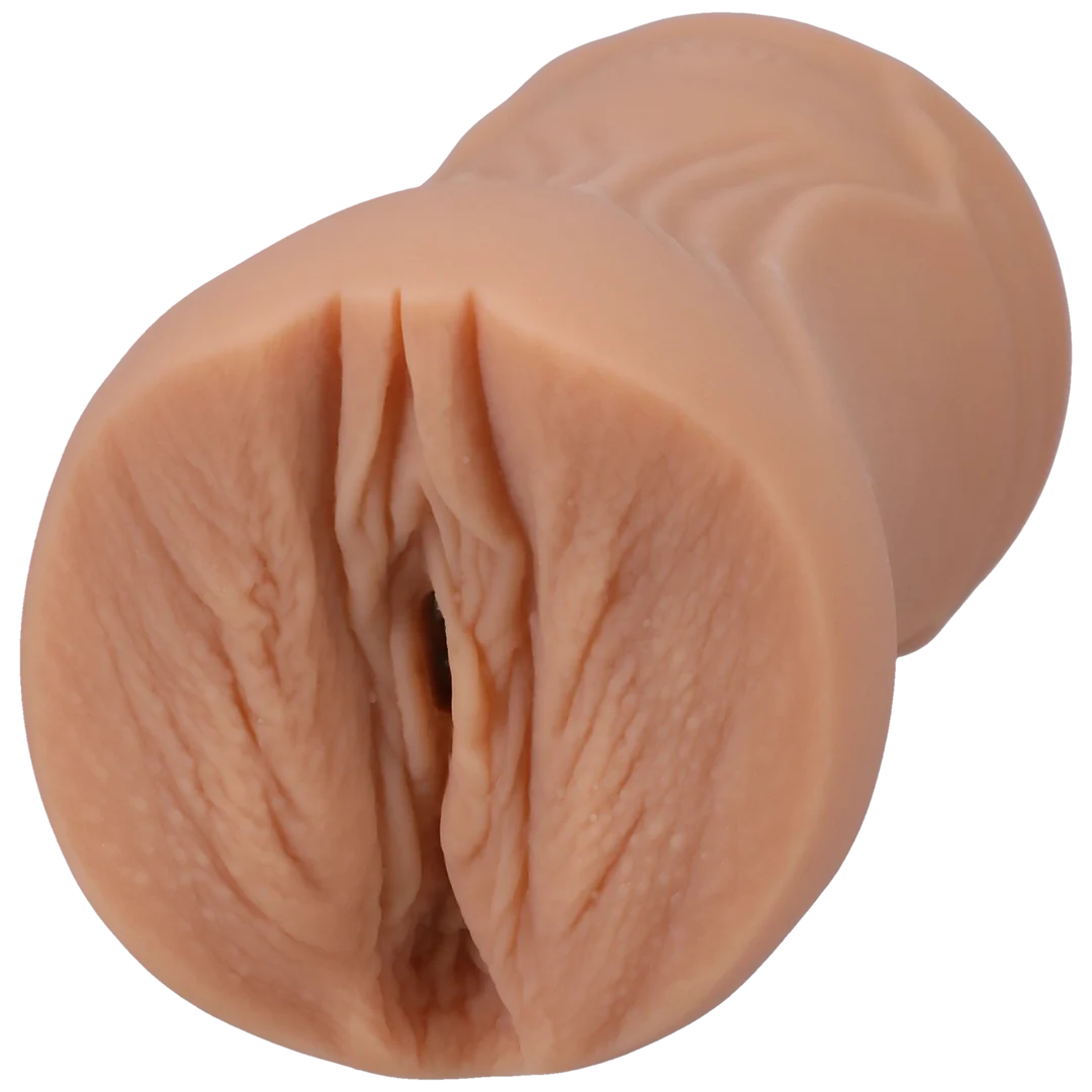 Vagina Masturbator mit strukturierter Innenseite – Vanille – Bild 2