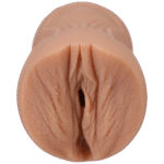 Vagina Masturbator mit strukturierter Innenseite – Vanille – Bild 3