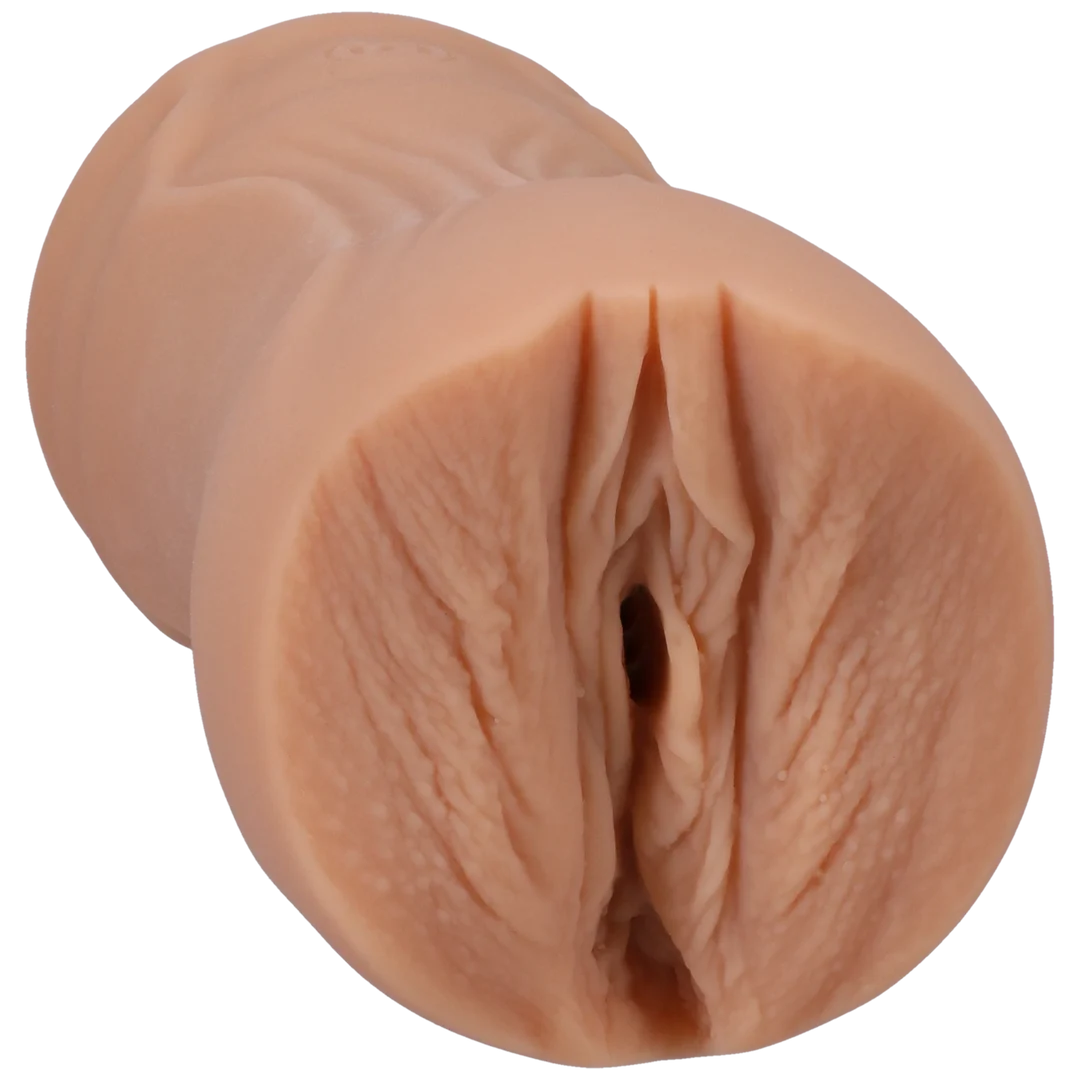 Vagina Masturbator mit strukturierter Innenseite – Vanille – Bild 4