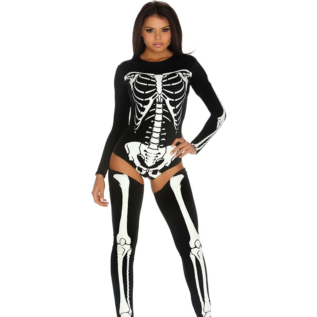 Forplay Bad to the Bone Skeletthalloweenkostüm – Bild 2