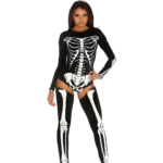 Forplay Bad to the Bone Skeletthalloweenkostüm – Bild 4