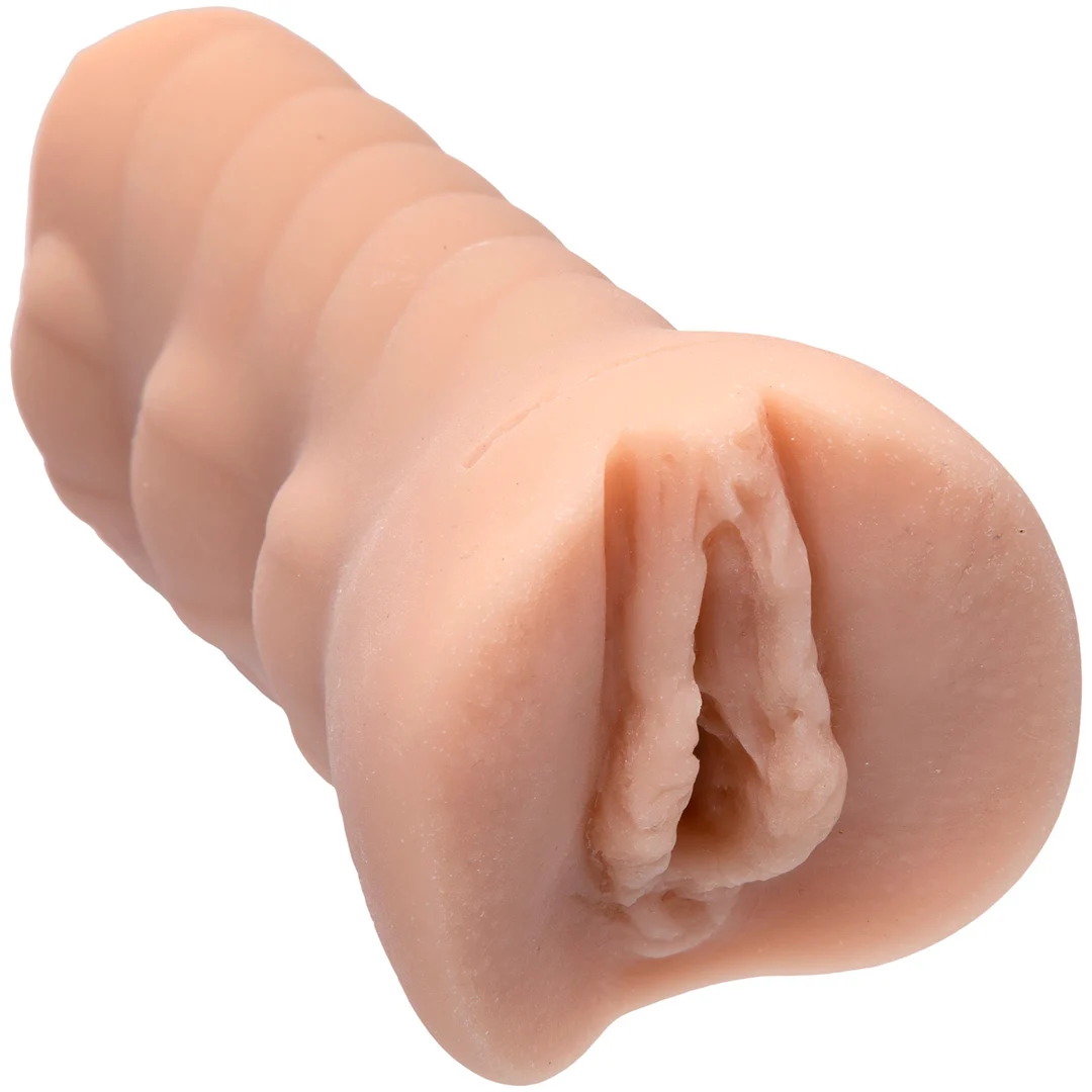 Vaginalmasturbator mit gerippter Innenwand – ULTRASKYN Pocket Pussy – Bild 4