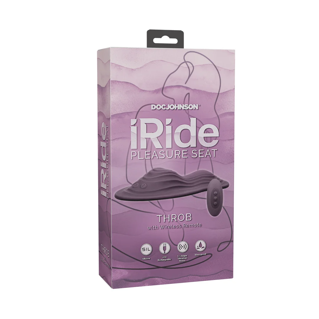 6020-05-BX-2 Doc Johnson iRide Throb Lustsitz in zartem Violett – Bild 1