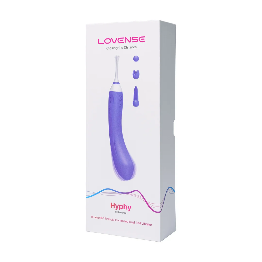6972677430050-2 Duo Vibrator mit Fernbedienung, lila Lovense – Bild 1