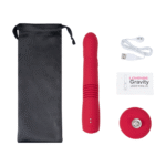 Vibrator | appgesteuerte Stoßbewegung und Vibration | Lovense, rot Lovense – Bild 6