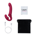 Strapless Strap on mit verstellbarem Hals – Lapis – Bild 6