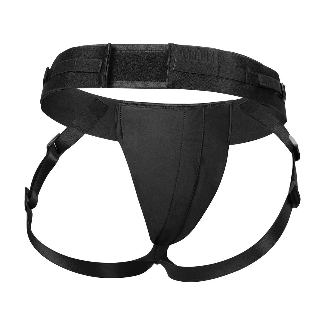 Strap on mit verstellbarem Riemen – Schwarz/Rosa – Bild 3