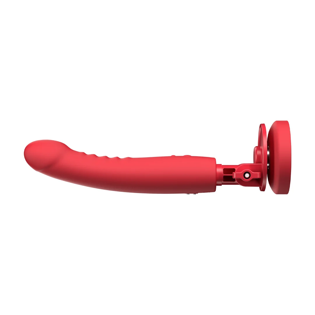 Vibrator – Touch Sense mit Saugnapf, freihändig – Lovense rot Lovense – Bild 4
