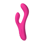 Rabbit Vibrator mit Oszillation, Wärmefunktion und Fernbedienung – Lovense, pink Lovense – Bild 4