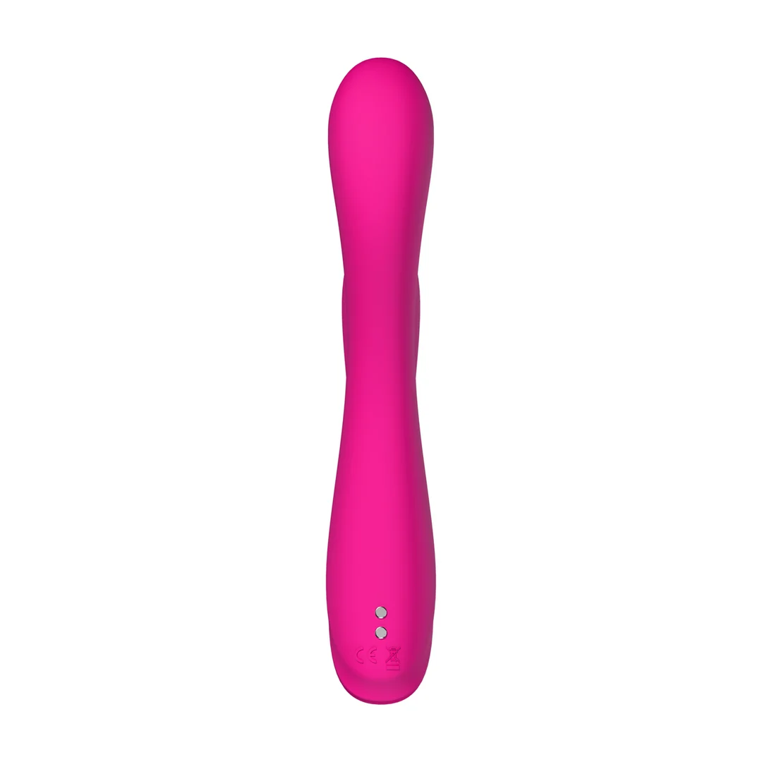 Rabbit Vibrator mit Oszillation, Wärmefunktion und Fernbedienung – Lovense, pink Lovense – Bild 5