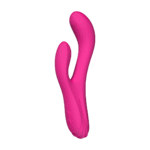 Rabbit Vibrator mit Oszillation, Wärmefunktion und Fernbedienung – Lovense, pink Lovense – Bild 6