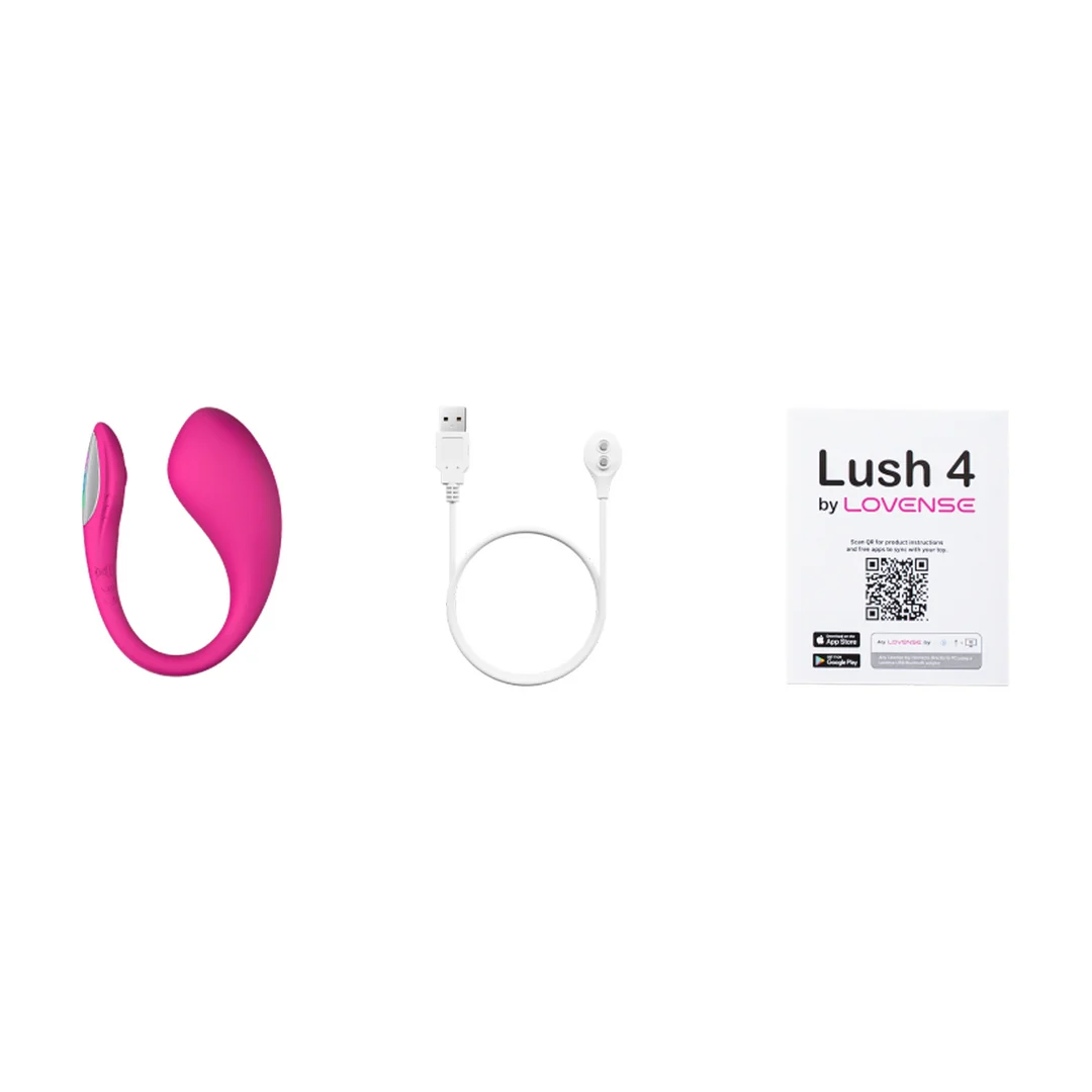 Vibrierendes Ei mit App Steuerung zur G Punkt Stimulation, Lovense, rosa, Lovense – Bild 5