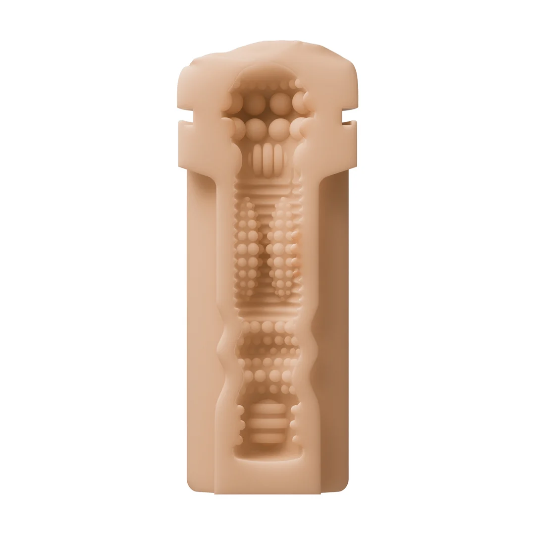 Vaginalmasturbator mit weicher Hülle – Flesh – Bild 4