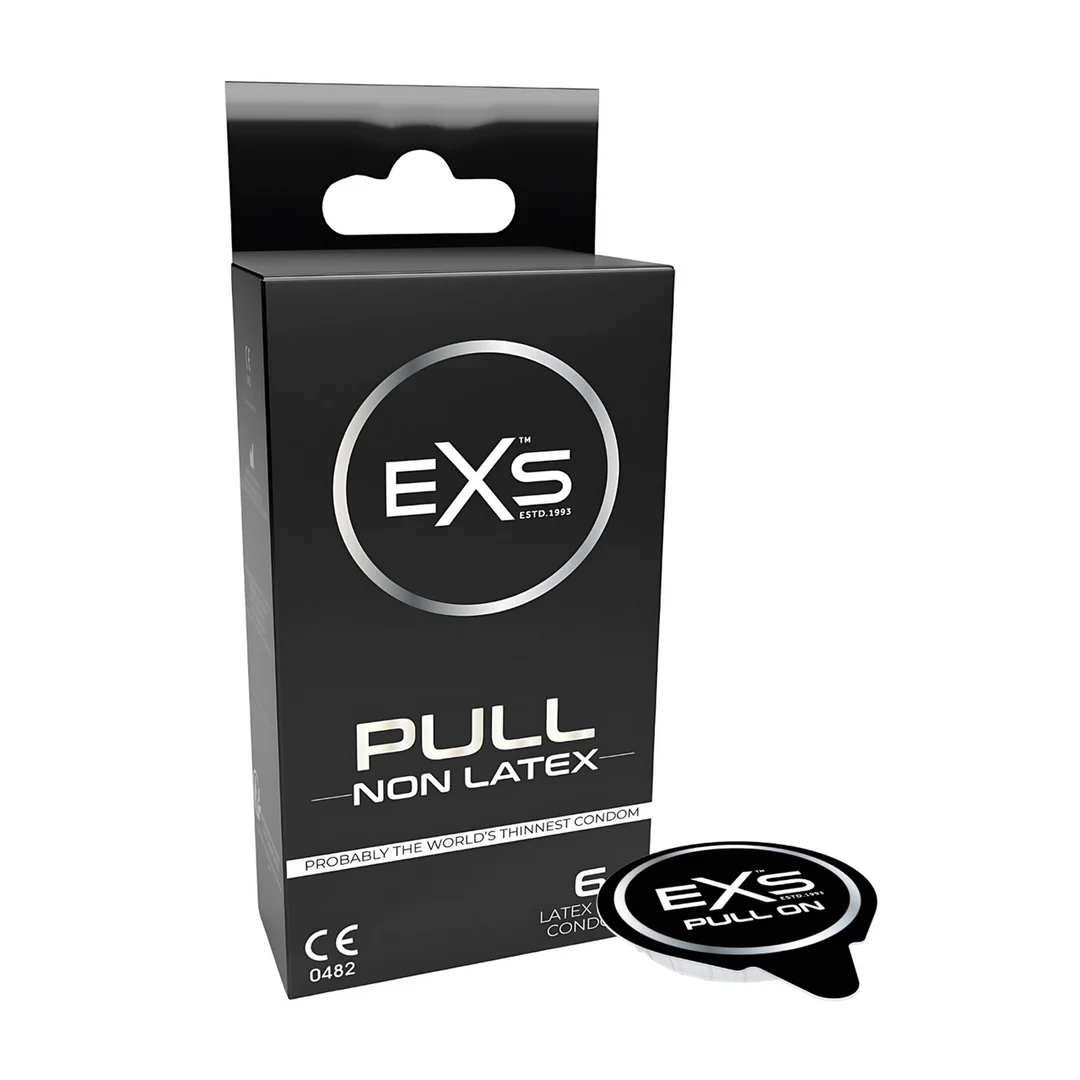 Latexfreie Kondome EXS Pull, 6 Stück – Bild 3