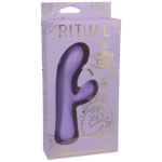 Aura aufladbarer Silikon Rabbit Vibrator