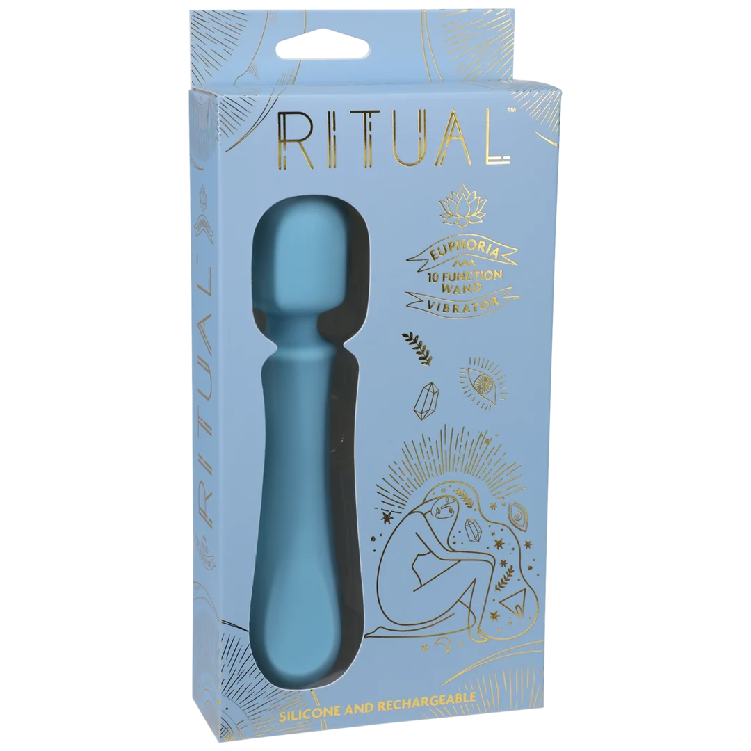 7000-07-BX-2 Euphoria aufladbarer Silikon Wandvibrator – Bild 1