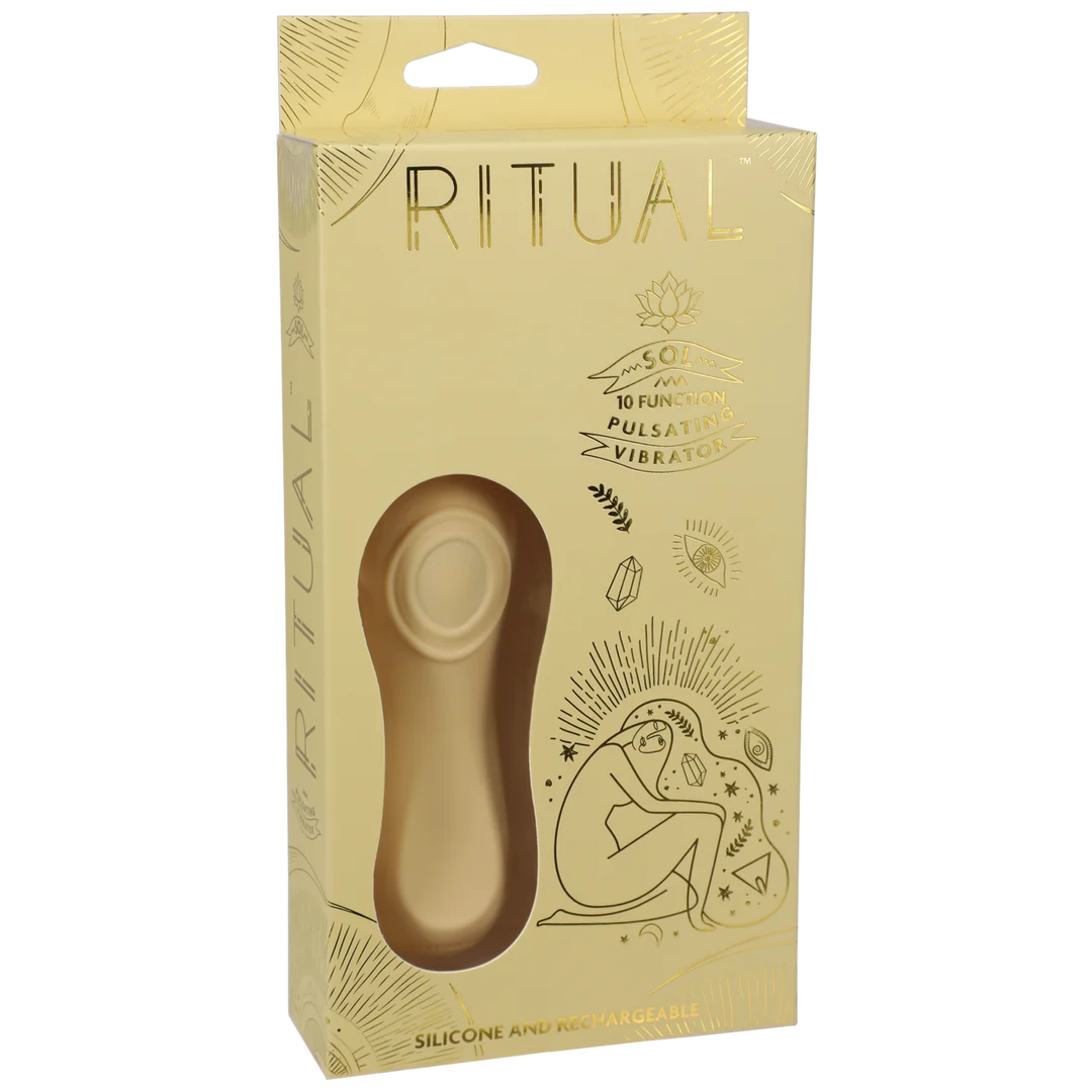 Sol wiederaufladbarer pulsierender Vibrator – Bild 1