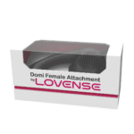 Gebogener Massagevibrator in Schwarz von Lovense