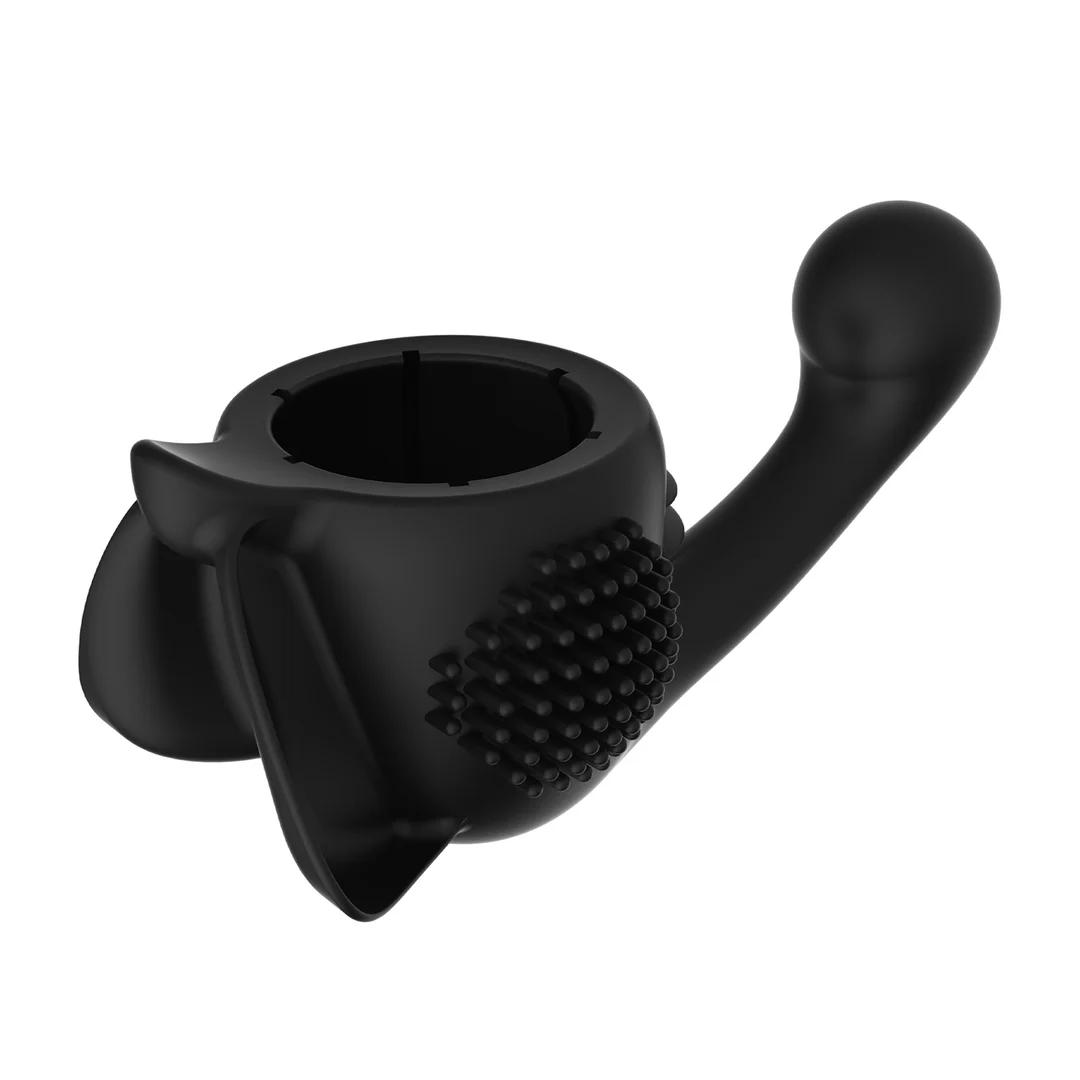 Gebogener Massagevibrator in Schwarz von Lovense – Bild 5