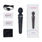 Wandvibrator mit Bluetooth App Steuerung – Lovense Domi 2 Schwarz Lovense – Bild 3