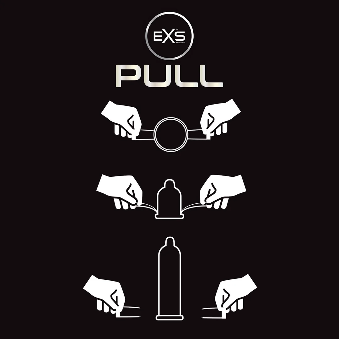 Latexfreie Kondome EXS Pull, 72 Stück – Bild 3