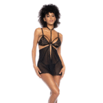 Spitzenbabydoll mit abnehmbarem Rock für eine verführerische Silhouette – LIN – Bild 8