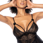 Mapalé Babydoll mit Blütenspitze – Bild 5