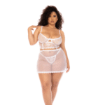 Babydoll mit Spitzenbustier und String für eine schöne Silhouette – LIN – Bild 3