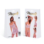 Babydoll mit Spitzenbustier und String für eine schöne Silhouette – LIN