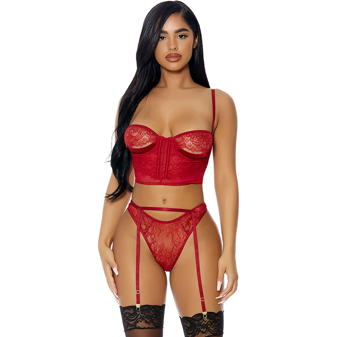 Forplay Peek Inside Dessous Set – Bild 12