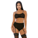 Lustful Leopard Cami Lingerie Set – Bild 6