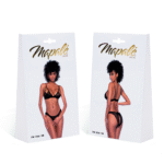 Zweiteiliges Set von Mapalé mit floraler Spitze