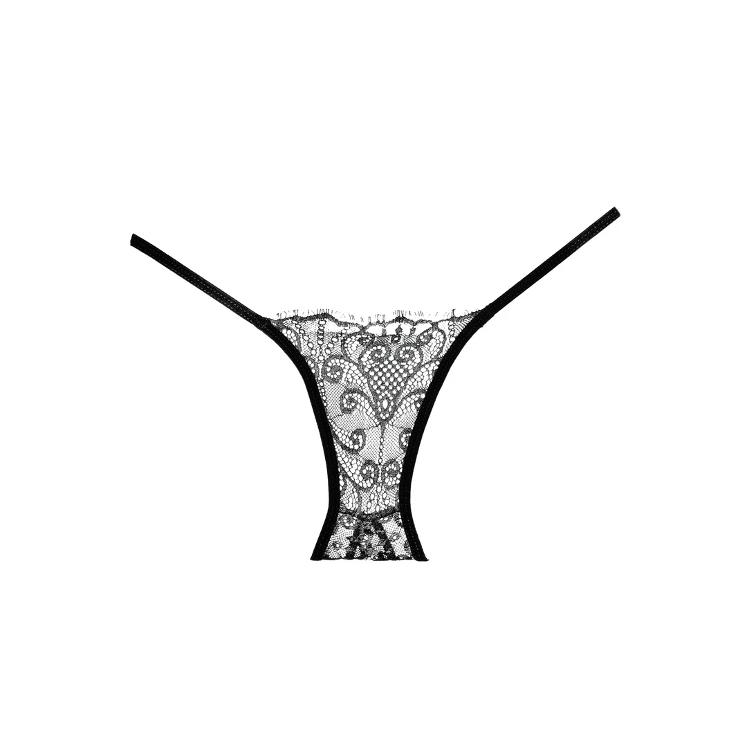 Allure Enchanted Belle ouvert Slip schwarz – Bild 1