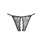 Allure Enchanted Belle ouvert Slip schwarz – Bild 2